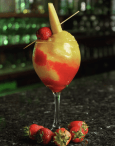Strawberry Mango & Champagne Margarita ($11.75)