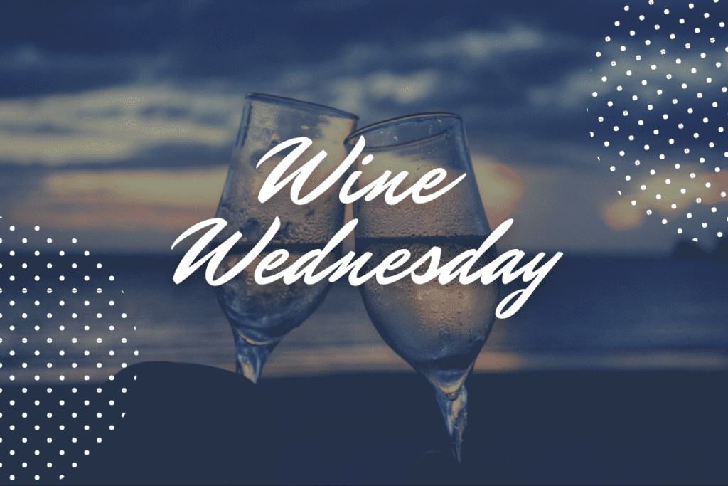 wine wednesdays happy hour