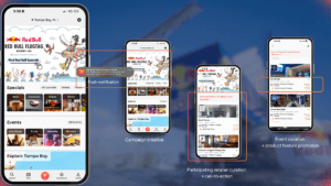 red bull campaign setup appyhour flugtag activation