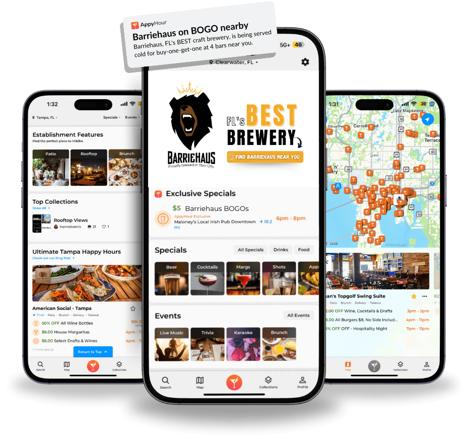 AppyHour Happy hours near me