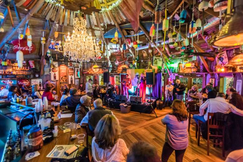 Live music night at AJ's Grayton Beach on 30A