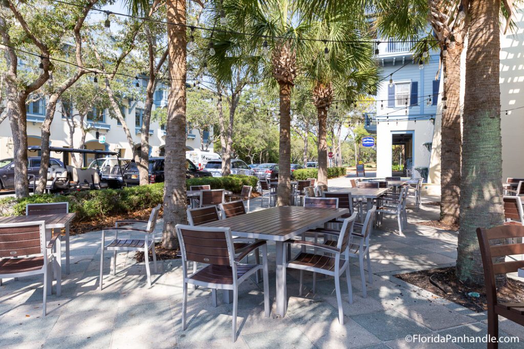Cheese board and wine at The Wine Bar in WaterColor on 30A