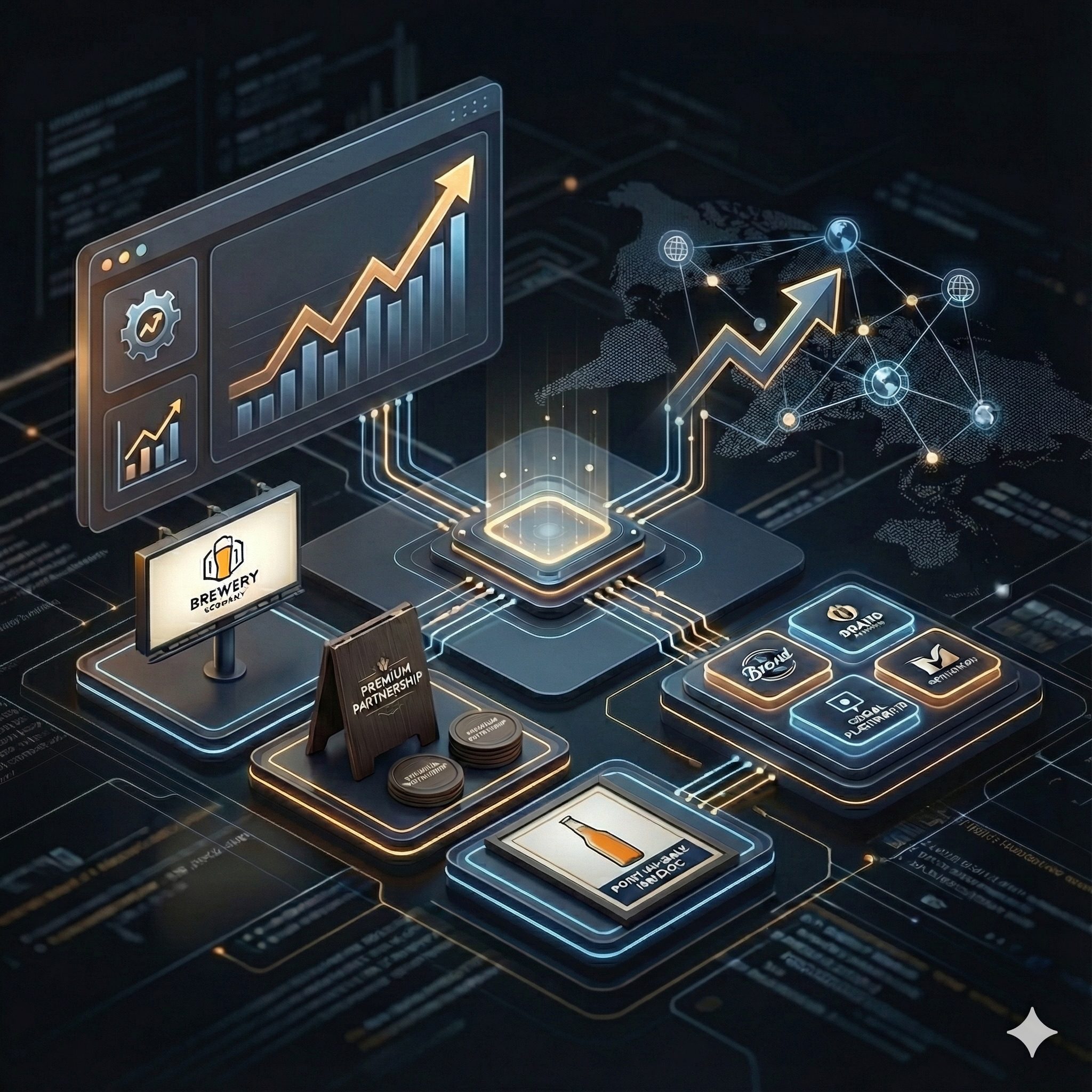 beer distributor co-op marketing spend investment