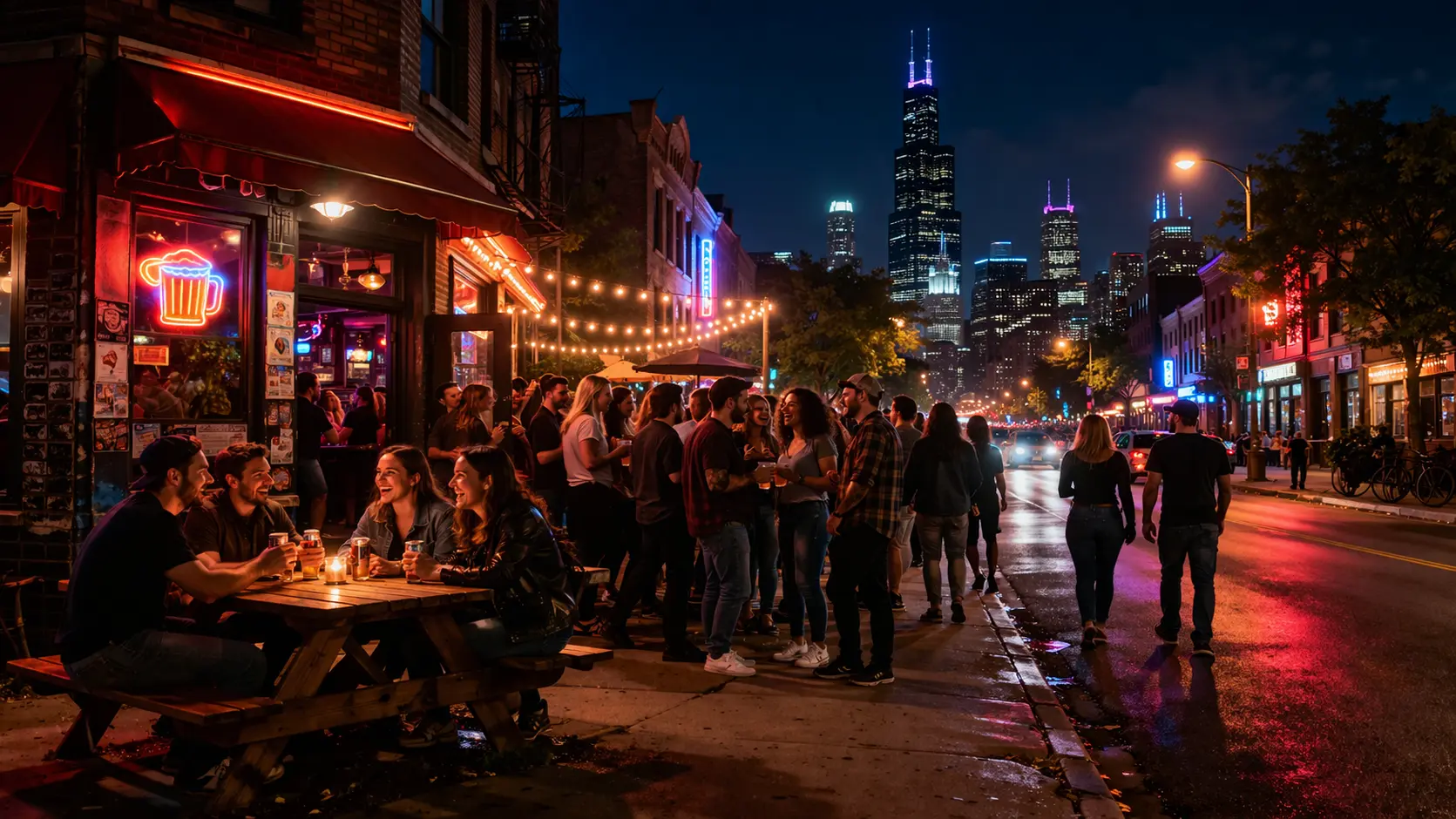 Read more about the article Best Late-Night Food & Bars in Chicago (Open Past Midnight)