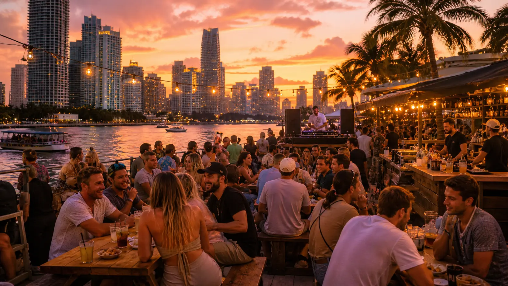 Read more about the article Day Drinking Spots in Miami Where One Round Becomes Five